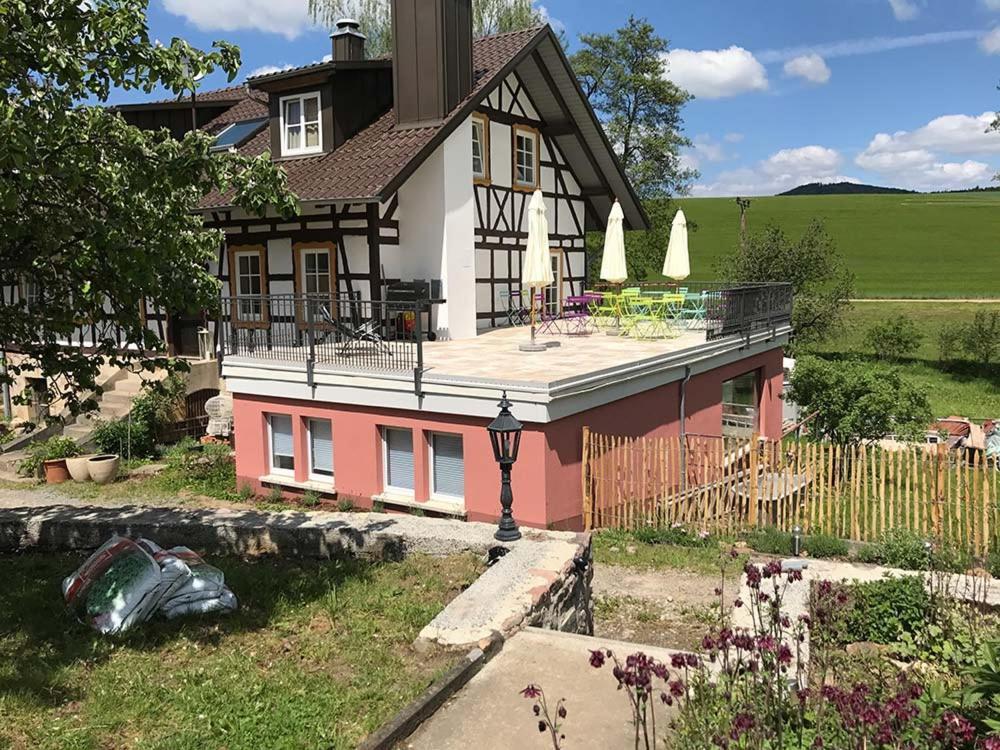 Ferienwohnungen Grundmuehle Nordheim vor der Rhön Exteriör bild