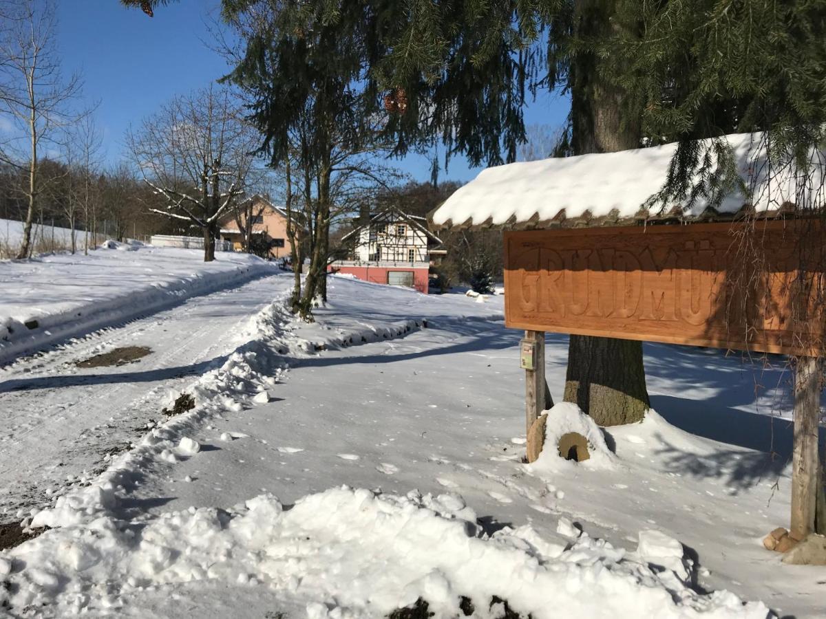 Ferienwohnungen Grundmuehle Nordheim vor der Rhön Exteriör bild